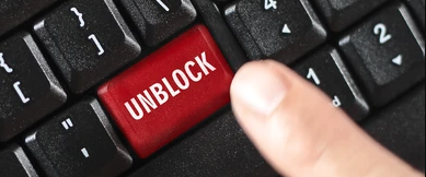 Unblock keyboard